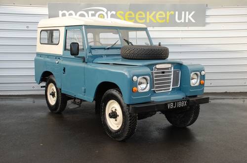 1982 Land Rover Series III 2.3 £4,000 spent on recent renovation For Sale