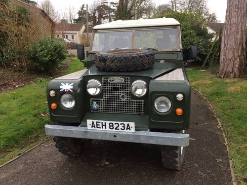 1958 Series 11 SWB Tax and MOT exempt SOLD