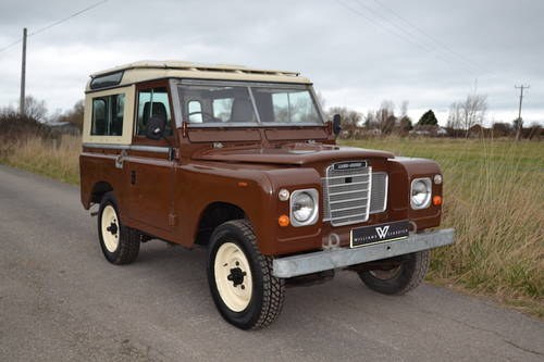 1983 Land Rover Series 3 88" County Station Wagon SOLD