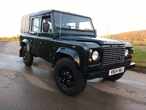 2004/04 LAND ROVER DEFENDER 110 DOUBLE CAB TD5 SOLD