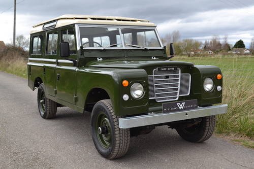 1978 Land Rover Series 3 109 Station Wagon SOLD MORE REQUIRED!! VENDUTO