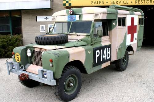 1970 Land Rover Marshall Body Ambulance 2a 109 In vendita