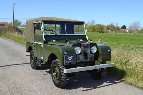 1952 Land Rover Series 1 80" SOLD MORE REQUIRED!! SOLD