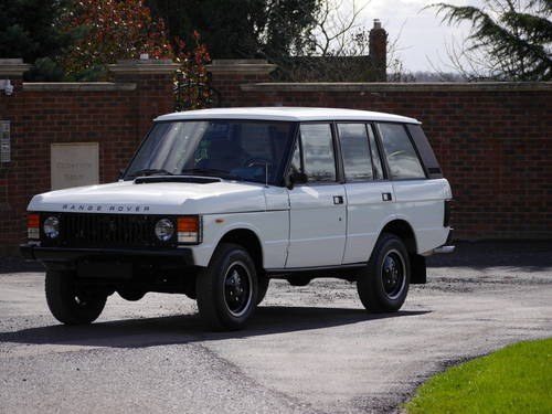 Range Rover Classic 1982 LHD Manual For Sale