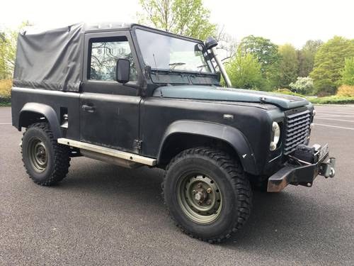 1988 REMAINS AVAILABLE. Land Rover Defender 90 For Sale by Auction