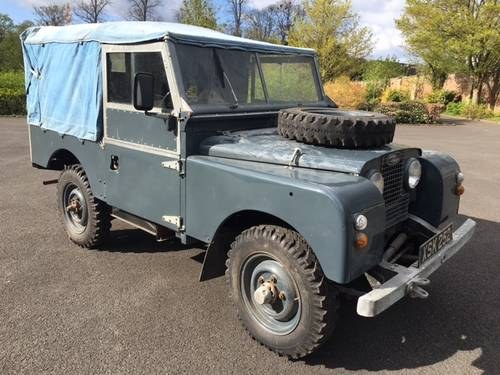 **JUNE AUCTION** 1954 Land Rover 4x4 SWB For Sale by Auction