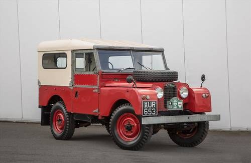 1956 Land Rover Series 1 86" Commer For Sale
