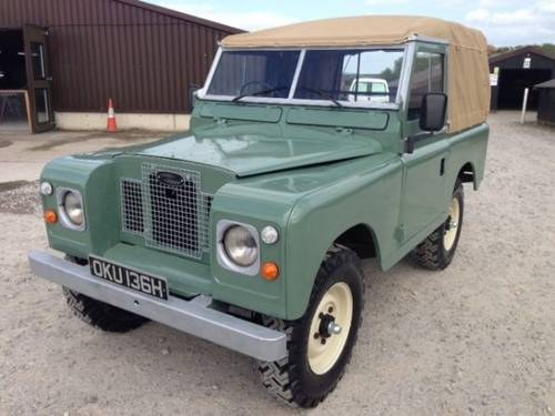 1970 Land Rover® Series 2a *Tax Exempt Crossover Ragtop* (OKU) SOLD