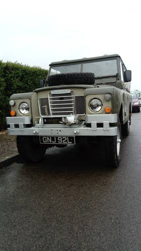 1972 Land rover series 3 109, tax exempt. Pto winch. For Sale