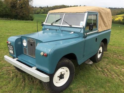 1963 Land Rover Series 2a 88in petrol softtop+nice example In vendita