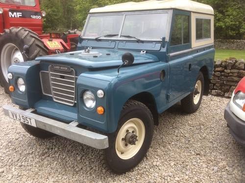 1978 A superbly restored Series '3' SWB just £12,000 - £15,000 For Sale by Auction