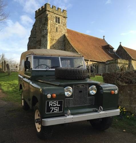 1962 Very low milage LandRover In vendita
