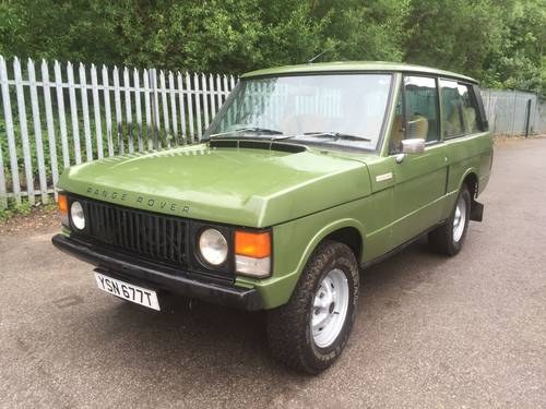 1979 Body off restored Range Rover 2 door unfinished For Sale