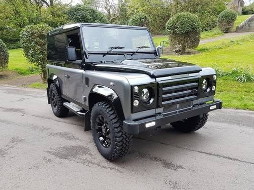 2012 62 PLATE LAND ROVER DEFENDER 90 COUNTY AUTOBIOGRAPHY EDITION In vendita