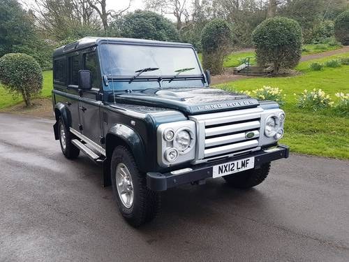 2012 12 PLATE LAND ROVER DEFENDER 110 TDCI XS COUNTY STATION WAGO In vendita