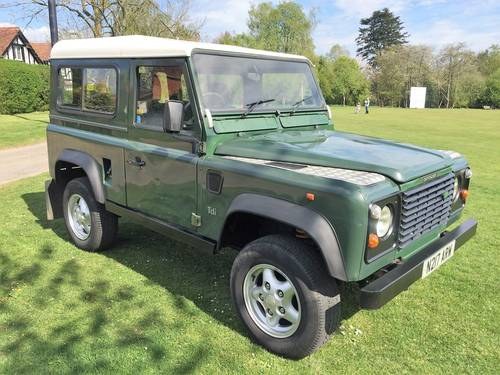 1996 Land Rover Defender 90 300TDi 6 seater+low miles SOLD