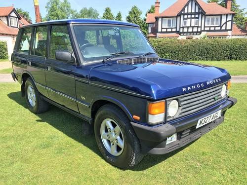 a really outstanding 1995 Range Rover Classic 3.9 Vogue SE For Sale