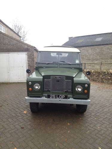 1971 Series2a 88", 2.25 petrol Bronze green For Sale
