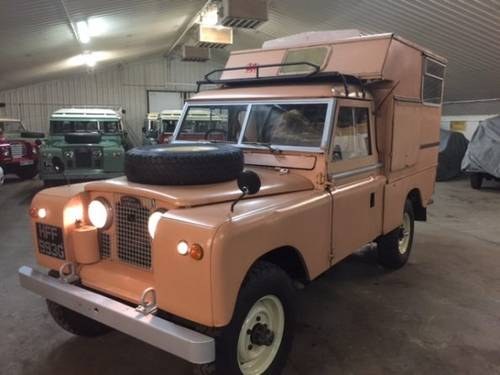 1968 Land Rover® Series 2a 109 6 cylinder camper (HFF) For Sale
