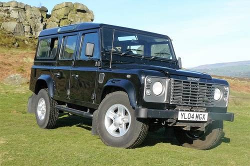 2004 LAND ROVER 110 XS TOP OF THE RANGE STATION WAGON In vendita