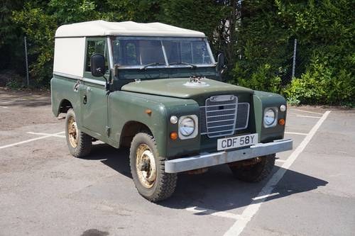 Land Rover 88&#8243; 4 CYL 1983 - To be auctioned 28-07-17 For Sale by Auction