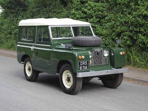 1963 Land Rover Series IIA SOLD