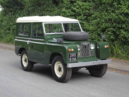 1963 Land Rover Series IIA VENDUTO