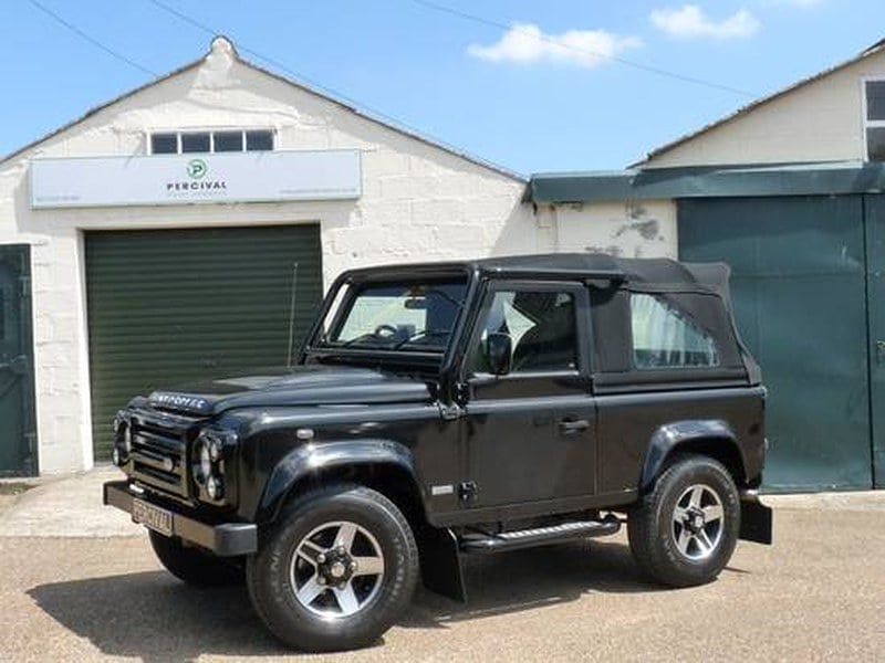 Defender 90 SVX 60th Anniversary Soft top