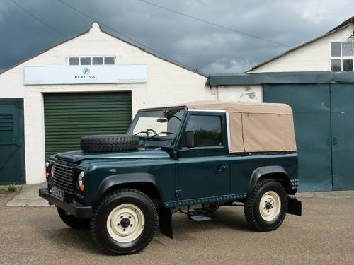 2000 Land Rover Defender 90 Soft top VENDIDO