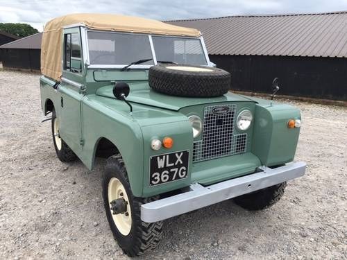 1969 Land Rover® Series 2a *Tax Exempt Ragtop* (WLX)  SOLD