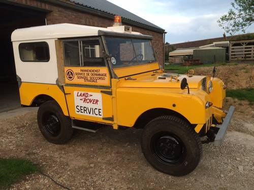 1953 Land Rover 80" Series 1 Hardtop LHD SOLD