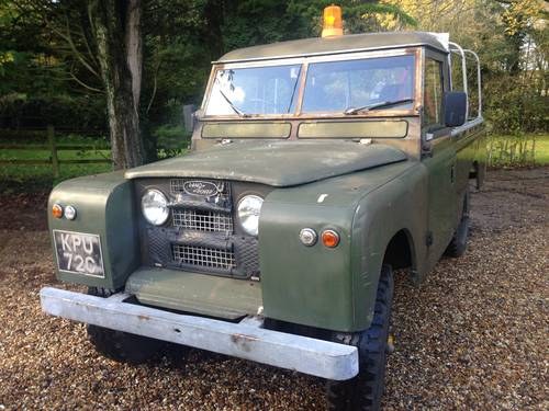 1965 Land Rover Series 2a 109 SOLD
