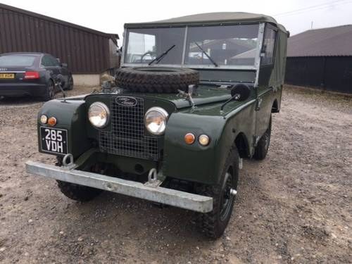 1951 Land Rover® Series 1 80 RESERVED SOLD