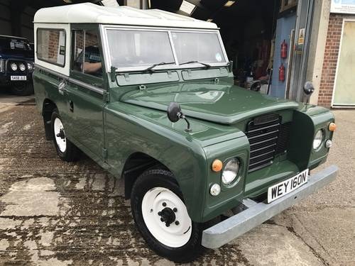 1975 land rover series 3 petrol galvanized chassis full rebuild For Sale