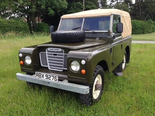 1977 Land Rover® Series 3 Ragtop (RBX) SOLD