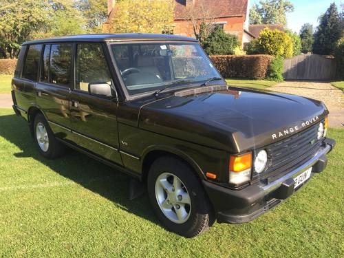 An outstanding 1994 range rover classic 4.2 LSE softdash In vendita