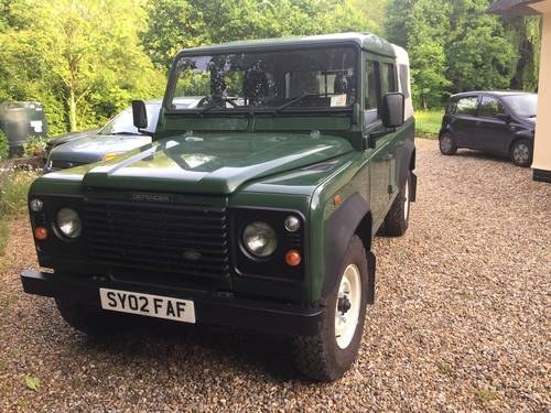 Land Rover DEFENDER 110 2.5 TD5 Green Double Cab For Sale