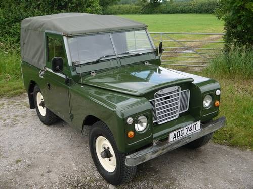 1978 Land Rover Series III 88 Soft Top SOLD