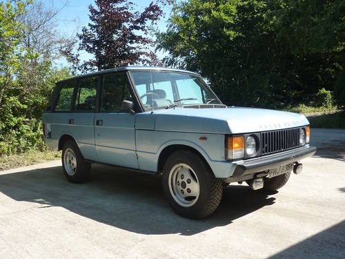 1981 Range Rover 4 door - no rust, UK car, barn find VENDUTO