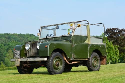 1950 Land Rover S1 80-inch For Sale by Auction