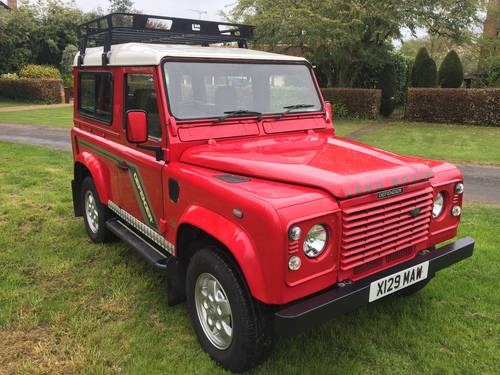 very smart 2001/X Land Rover Defender 90 TD5 7-seater For Sale