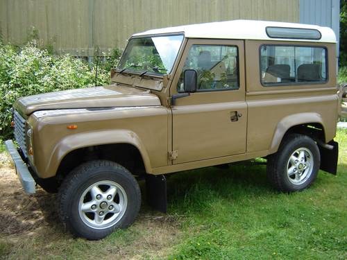 1986 LAND ROVER 90 FACTORY v8 COUNTY STATION WAGON SOLD