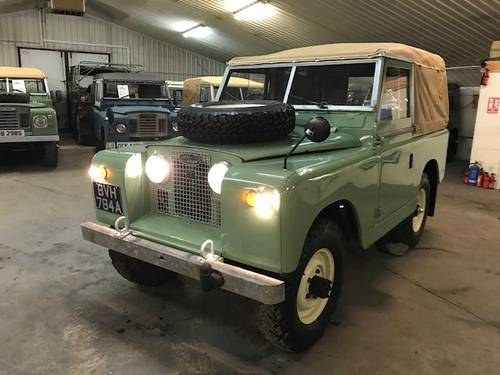 1958 Land Rover® Series 2 *Very Early Ragtop* (BVH) SOLD