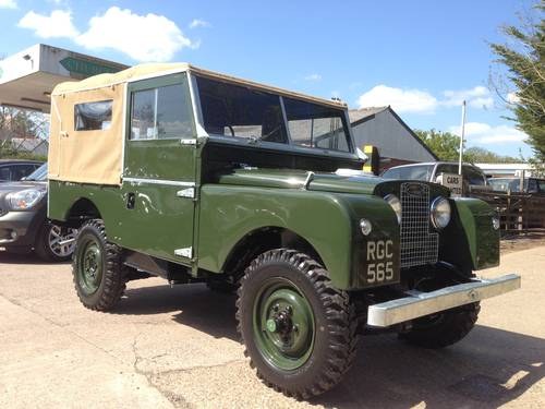 1956 Land Rover Series 1 86" 2.0 petrol RESTORED For Sale