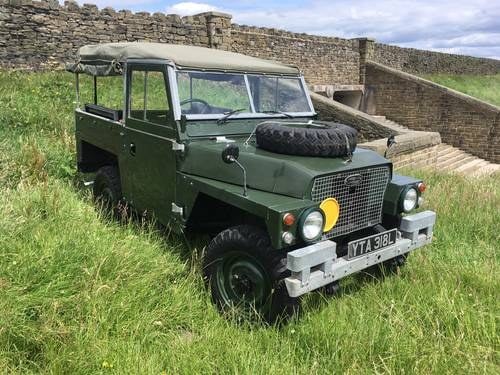 1972 TAX EXEMPT Lightweight – Galvanised Chassis. SOLD