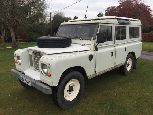 1983 Land Rover Series 3 109in station wagon 2.25 petrol SOLD
