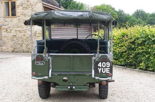 1953 Land Rover Series 1 80": 15 Jul 2017 For Sale by Auction