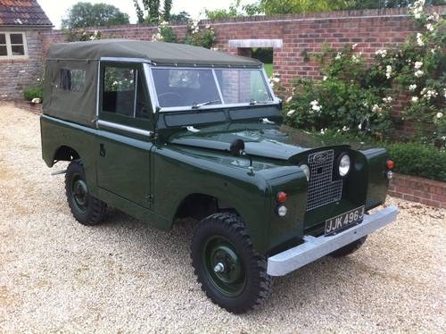 Lot 40 - A 1962 Land Rover Series IIA/2A- 16/07/17 For Sale by Auction