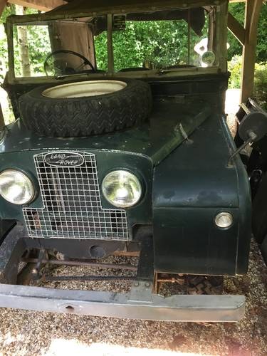 1955 Land Rover series one 86" light restoration For Sale