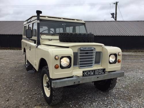 1972 Land Rover® Series 3 109 Station Wagon  SOLD